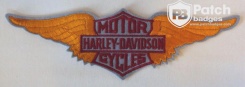 Motor Harley Davidson Cycles Embroidery Patch