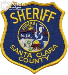 Sheriff Embroidery Patch Eureka