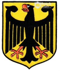 Germany Coat of Arms Patch Eagle Shield Embroidered Patch