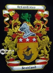 Family Crest Coat of Arm McCandless Scotland