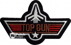 Top Gun Embroidered Patch