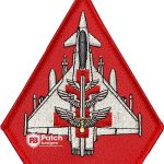 RAF Typhoon Squadron Embroidery Patch: Custom Uniform Badge