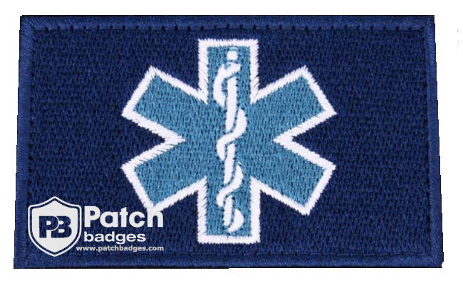 Paramedic EMT Military Badge Patch – Custom Embroidery