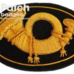 Bullion Embroidery Badge – Premium Handcrafted Metallic Crest Patch
