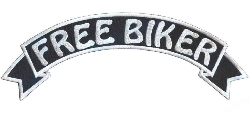 Create Biker Motorcycle Name Patch – Custom Embroidery