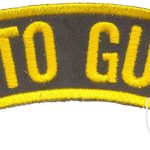 Moto Guzzi Embroidered Name Patch – Custom Iron-On Badge