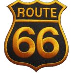 Route 66 Embroidery Patch