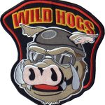 Wild Hogs Embroidered Patch – Custom Biker Badge