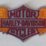 Motorcycle Rider Embroidered Patch – Custom Biker Badge