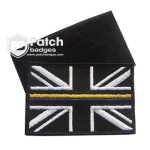 United Kingdom Flag Velcro Patch – Embroidered Badge