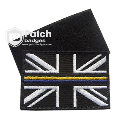 United Kingdom Flag Velcro Patch – Embroidered Badge