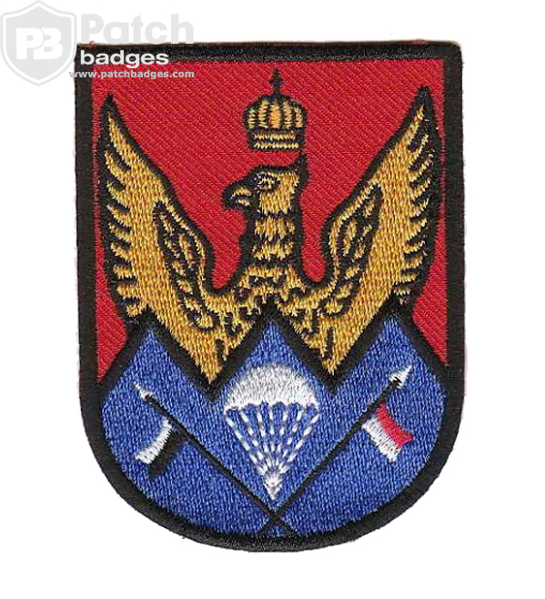 Custom Eagle Machine Embroidery Patch, Iron-On Badge