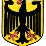 Germany Coat of Arms Patch Eagle Shield Embroidered Patch