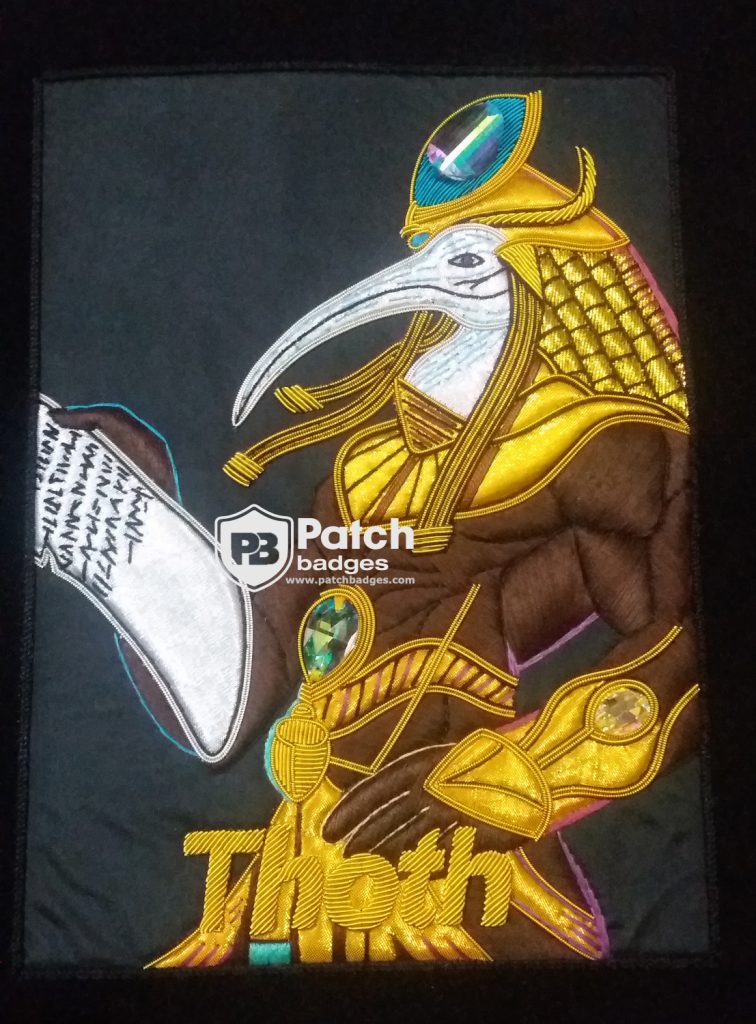 Create Custom Thoth Crest Patch – Embroidery Badge