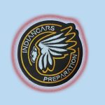 Custom Iron-On Name Patch, Indian Cars Preparation Badge