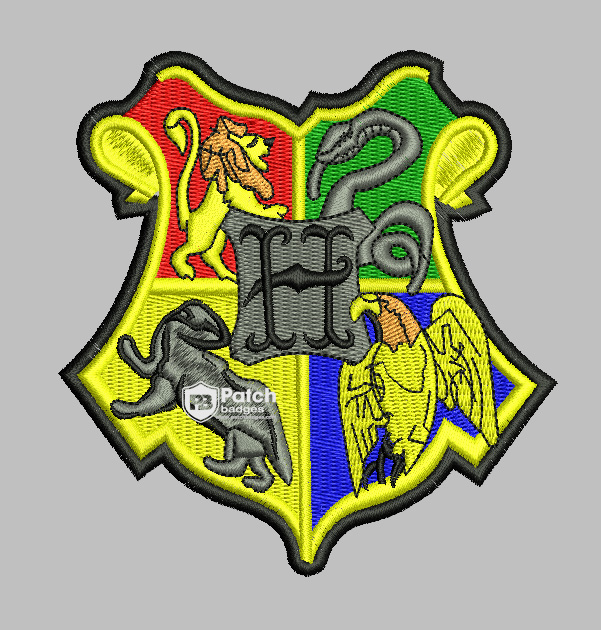 Custom Eagle, Tiger, Lion & Snake Digitized Embroidery Patch