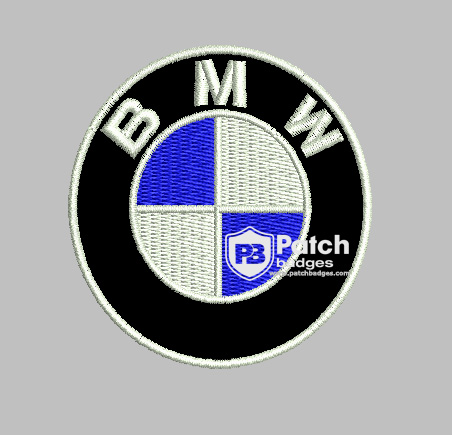 BMW Custom Digitized Embroidery Patch