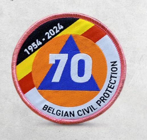 Woven Patch Adhesive Badge Label for Clothes and Caps