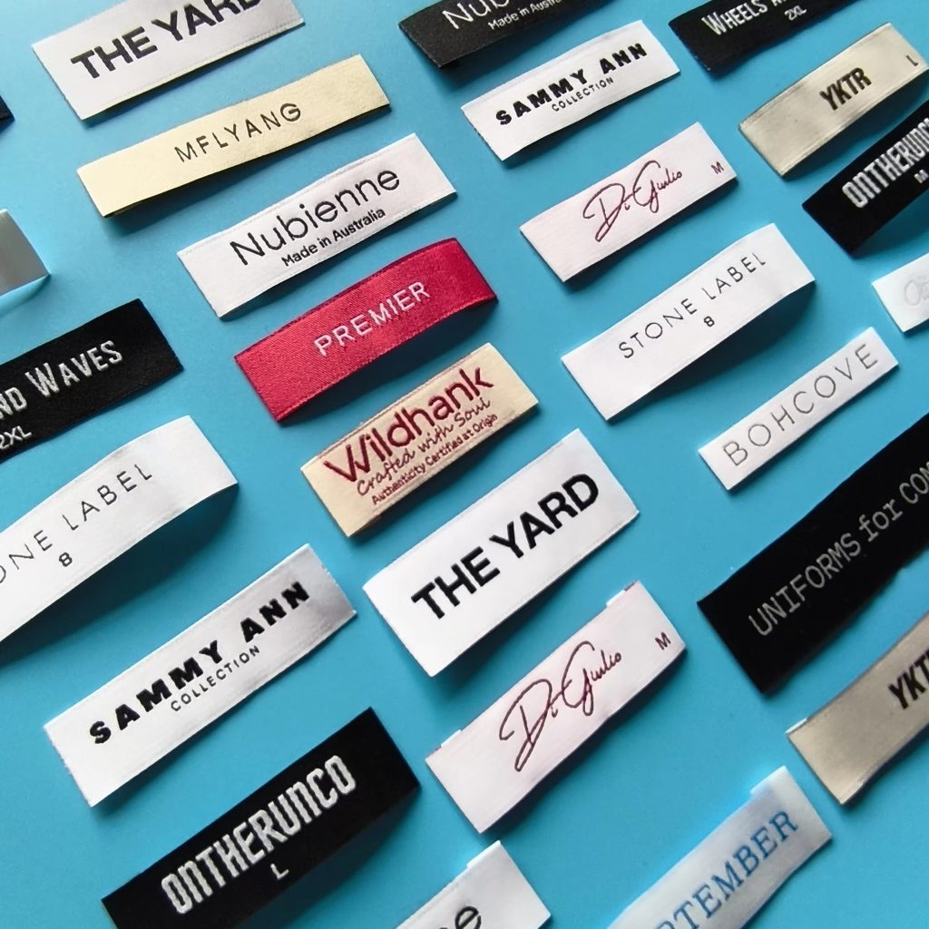Luxury Woven Clothing Labels