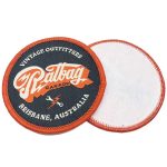 Custom Brand Name Logo Woven Fabric Patches