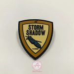 Personalization Custom Black PVC Label Patches