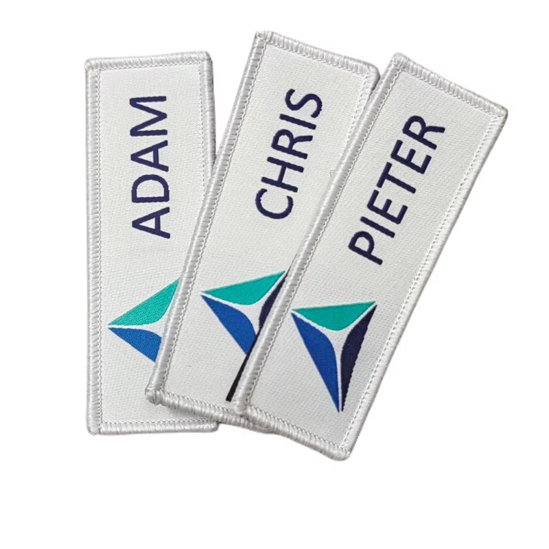 Custom Iron-On Embroidered & Woven Patches, Velcro Backing