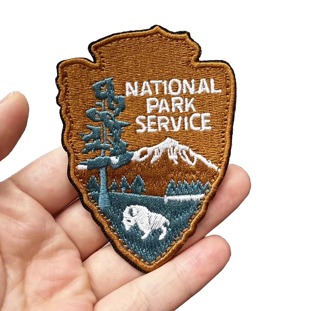 Custom Brand Logo Name Woven Patch