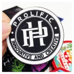 Customizable Clothing Woven Patch Washable Fabric Embroidered Badges