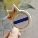 DIY Iron on Patch for Clothing Sewing Applique Woven Badge Sew on Patches