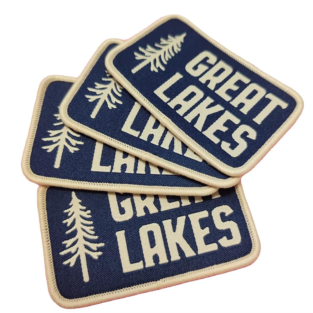 Custom Merrow Border Woven Patches – Velcro, Sew-On & Iron-On Badge