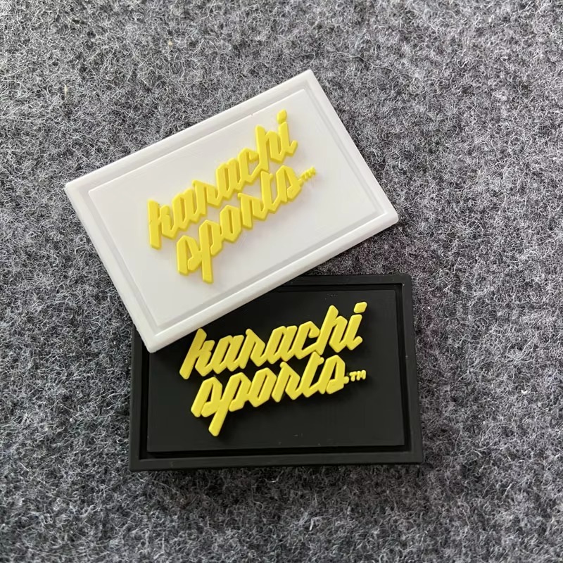 Custom 3D Soft Rubber PVC Patch – Sew-On & Iron-On Logo Badge