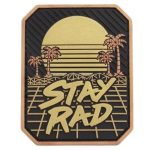 Custom PVC Hook & Loop Patch – Palm Trees Design for Clothing