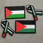 Palestine Flag Embroidery Patch – Sew-On Tactical Badge
