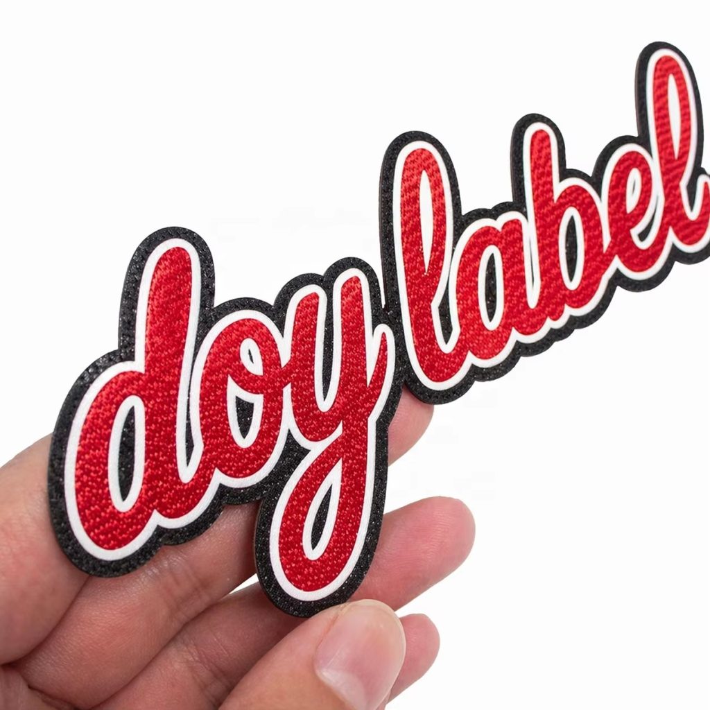 Letters Embroidered Patches – Custom Name Logo Tatami Fabric Iron-On